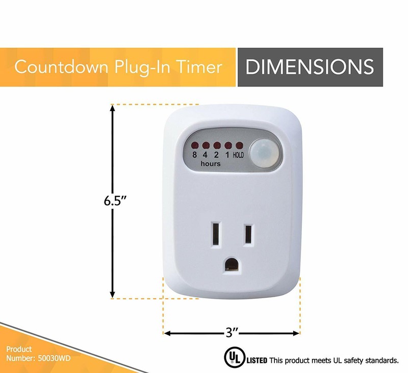 Simple Touch Auto Shut-Off Safety Outlet Multi Times Electrical Countdown Timer gallery
