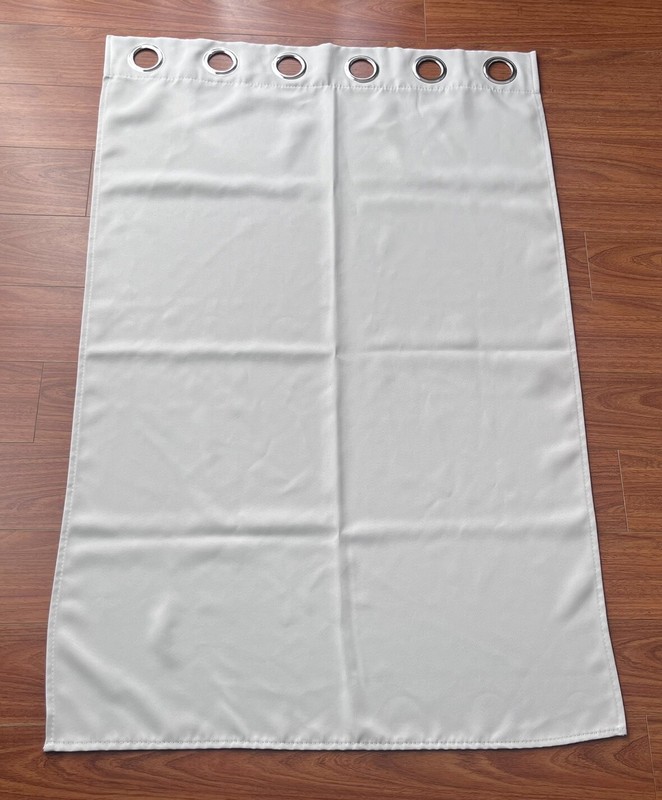 Quality Soft Blackout Grommets Curtains Light Gray Set 4 Panels 28 In X 45 In gallery