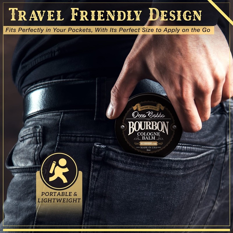 Occo Bobbo - Solid Cologne Bourbon and Sandalwood Scent. Solid Bourbon Cologn... gallery