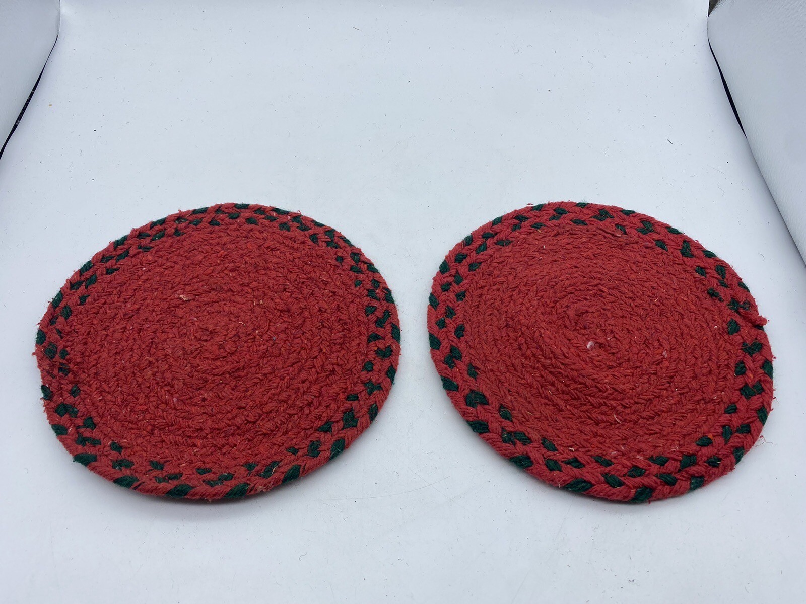 Vintage Hand Woven Coiled Mats gallery
