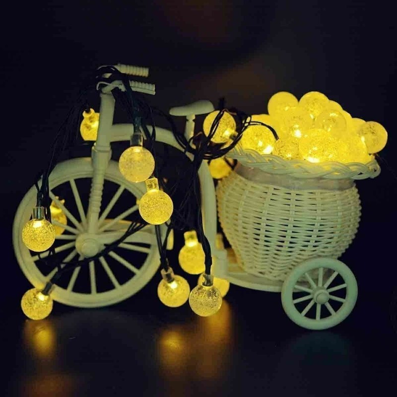 50 LED 23Ft Outdoor Solar Powered String Lights for Patio Yard Porch Party Decor gallery