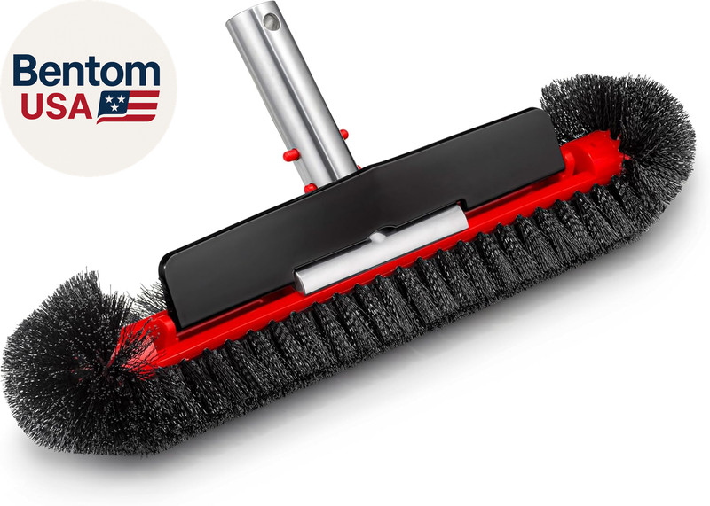 Pool Brush Head for Inground & above Ground Pools // Heavy Duty Pool Scrubber Br gallery