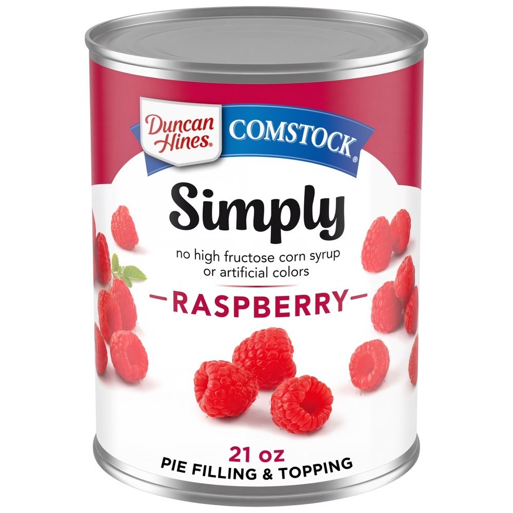 (3 pack) Comstock Simply Raspberry Pie Filling and , Ready to Use, 21 gallery