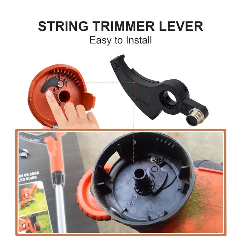 Trimmer Replacement Lever Assembly OEM 90567079 Replace for Blacck&Deccker St... gallery