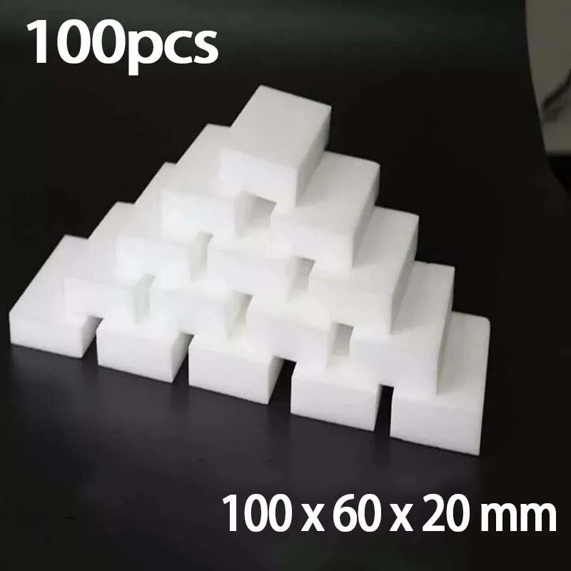 100PCS Melamine Foam Cleaning Sponge Magic Home Kitchen Dish Cookware Eraser New gallery