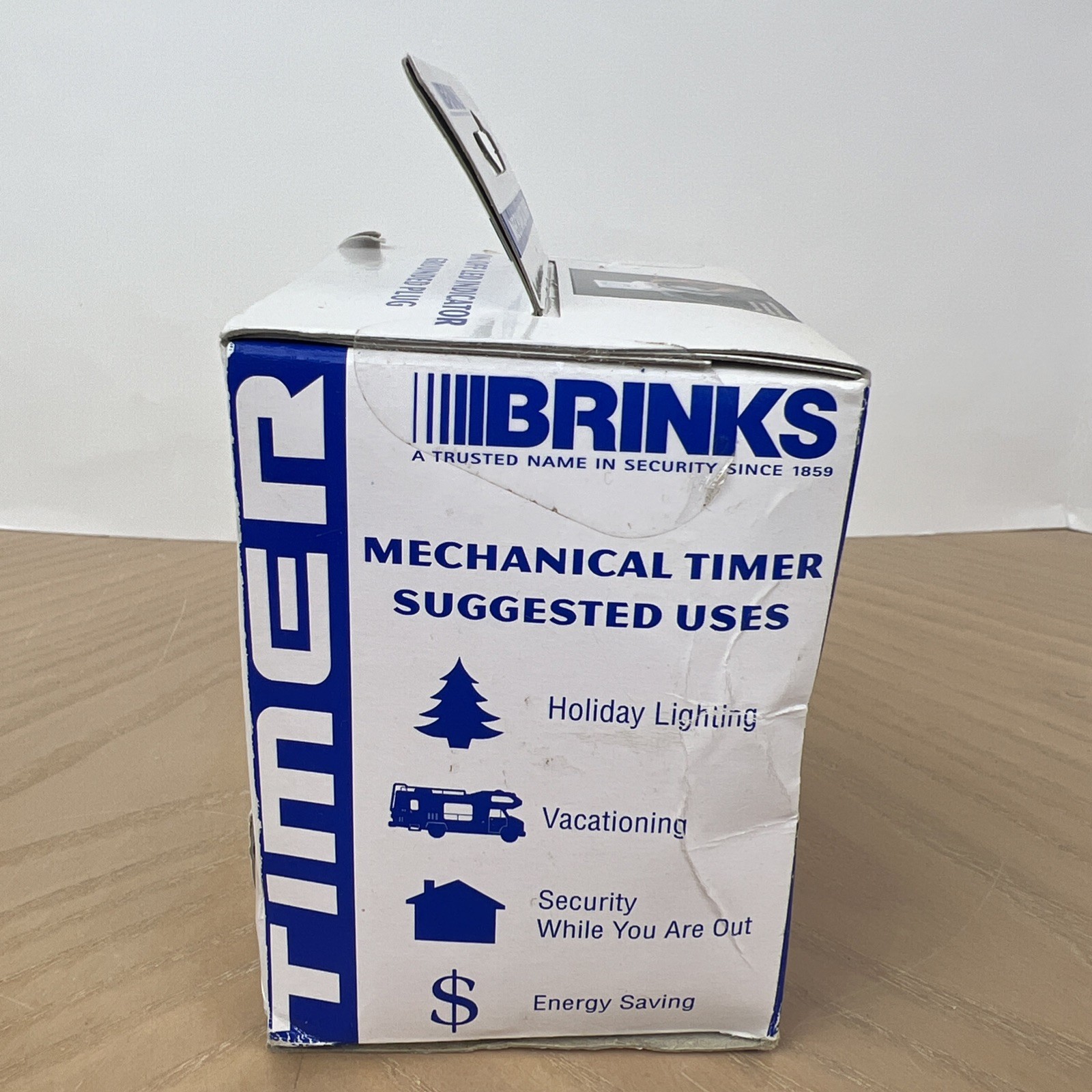 Brinks 42-1020 Mechanical Timer Grounded Plug 120V For Indoor Use Only NEW gallery