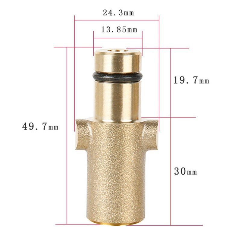 Brass 1/4" Pressure Washer Quick Connector Pressure Washer Adapter for Stihle gallery
