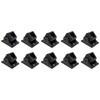 Swivel Shoe Screw Down with Screws For 1/2" Square Balusters - Black 10Pc DH-61 gallery