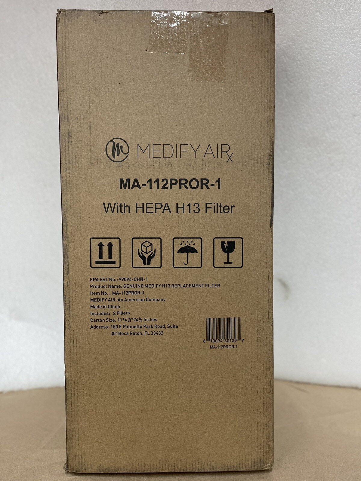 GENUINE Medify Air MA-PRO H13 Filter Set 2 Pack, NEW gallery