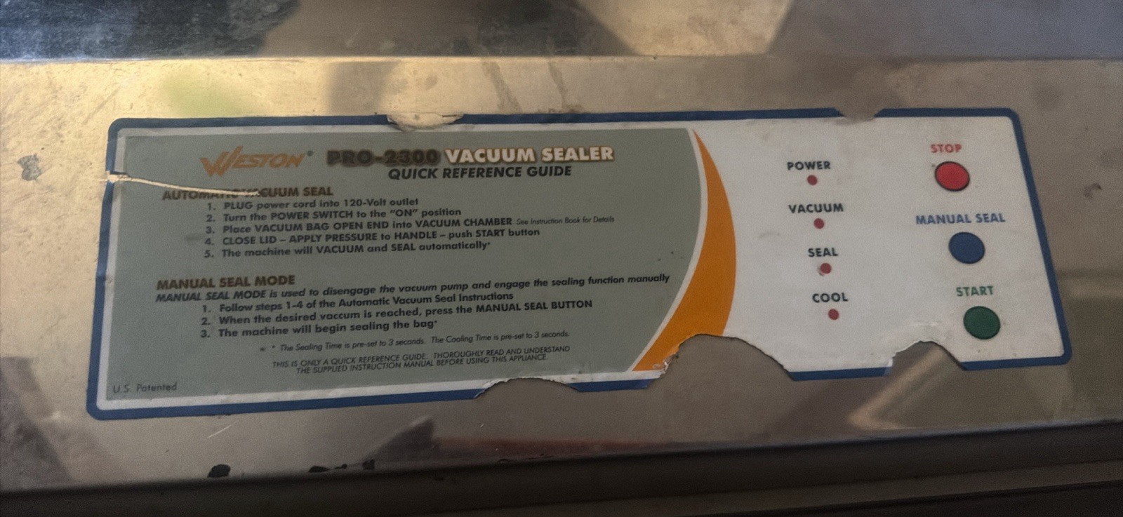 Weston Pro-2300 Commercial Grade Stainless Steel Vacuum Sealer Works gallery