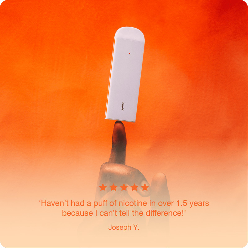 Ripple Mango 0% Nicotine Diffuser, Green Tea & Apricot Extracts, 1,000 Puffs gallery