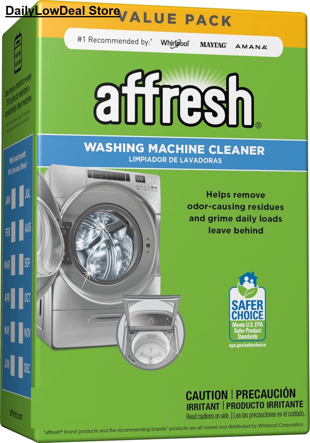 Affresh Fresh Washing Machine Cleaner, HE, Choose 1, 3, 6 OR 12 Tablets gallery