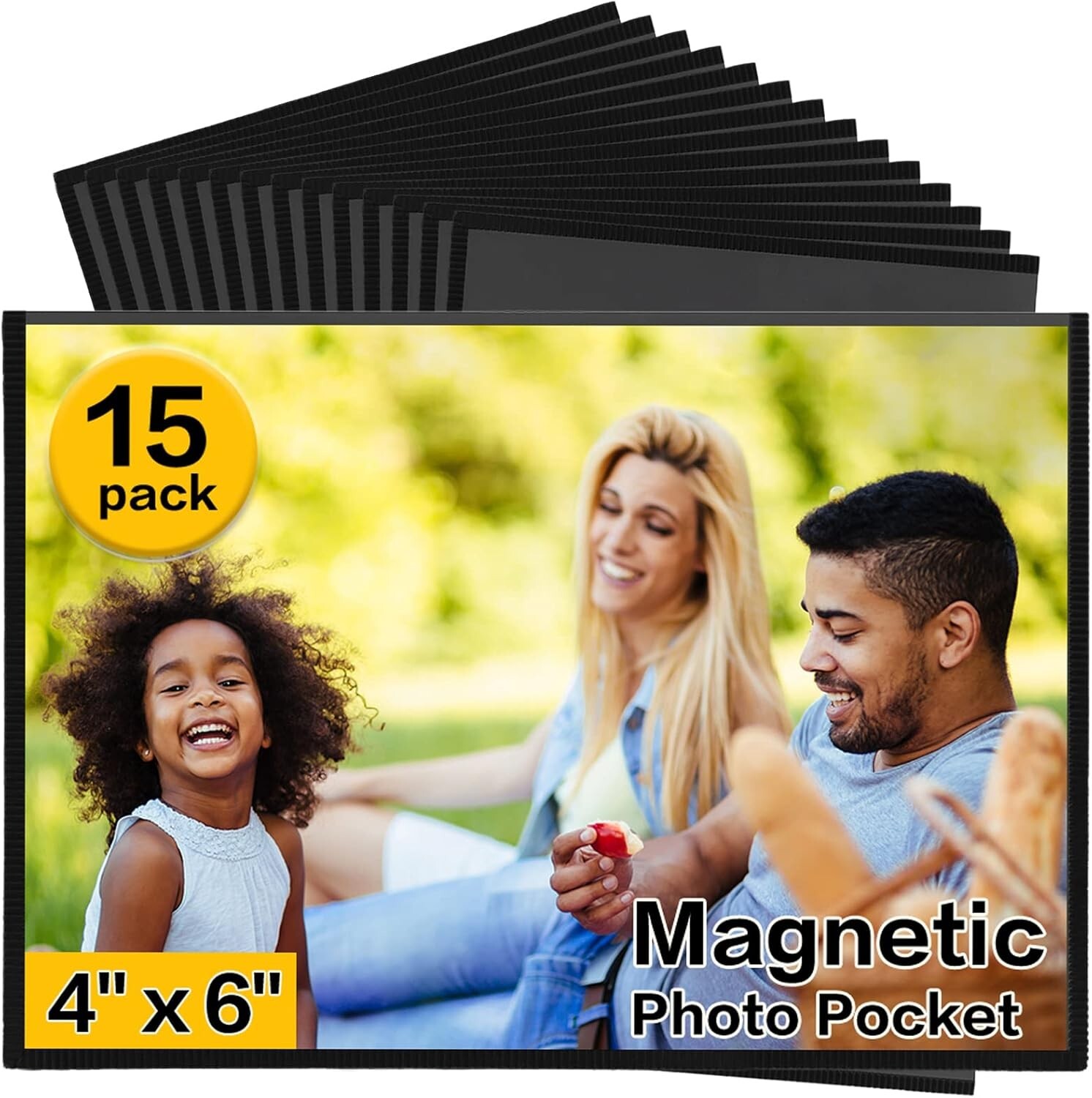 4x6 Inch Magnetic Picture Frame for Refrigerator Fridge Pictures Frame gallery