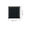 5Pcs Mini Solar Panel Cell 2V 110mA 0.22W 44mm x 44mm gallery