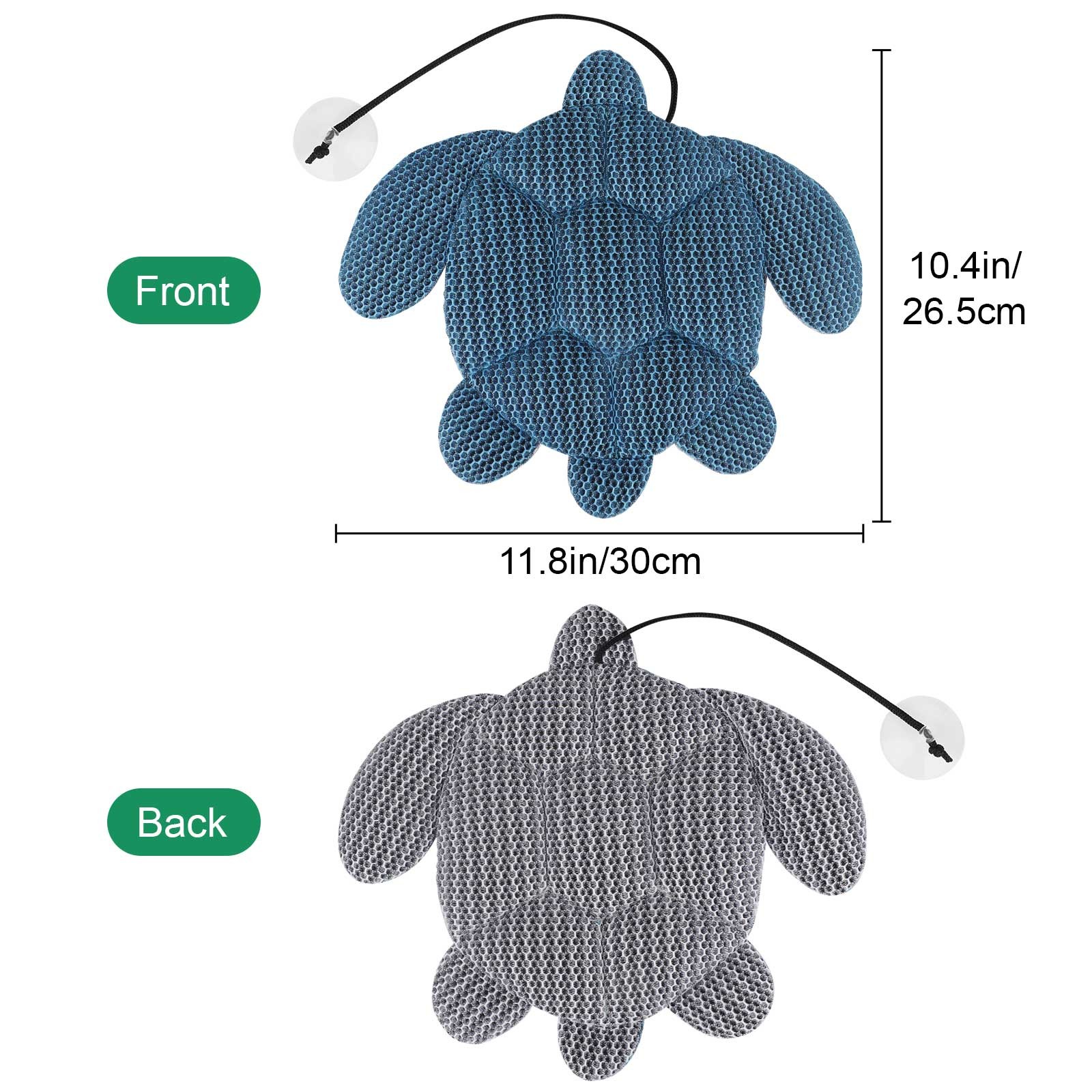 2 Turtle Hot Tub Scum Absorber Floating Spa Oil Sponge Cleaner Keeps Water Clear gallery