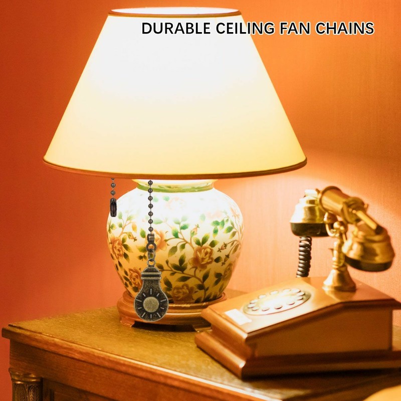 6PCS Ceiling Fan Pull Chain Beaded Ball Extension Home Light Lamp Decor Pendant gallery