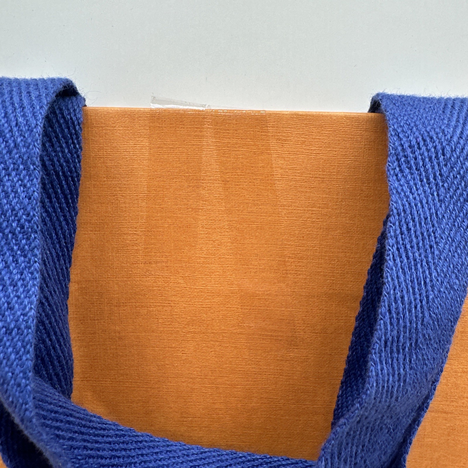 Louis Vuitton Authentic Orange Paper Shopping Bag Gift 9.75x14x4.25 gallery