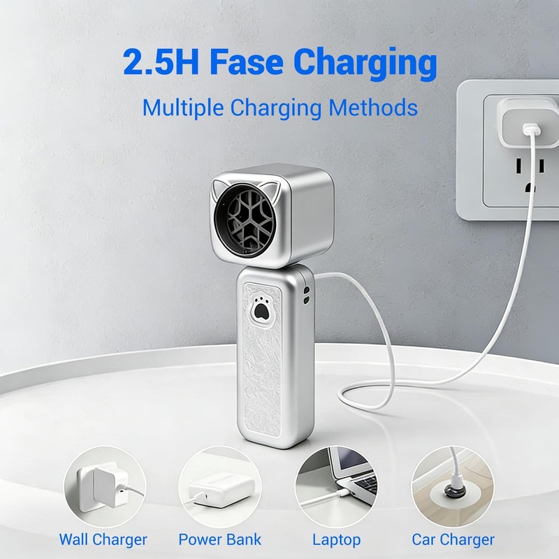 Compressed Duster, 9000mAh Battery with Up to 25 Hours of Run Time, 4-in-1 Mu... gallery