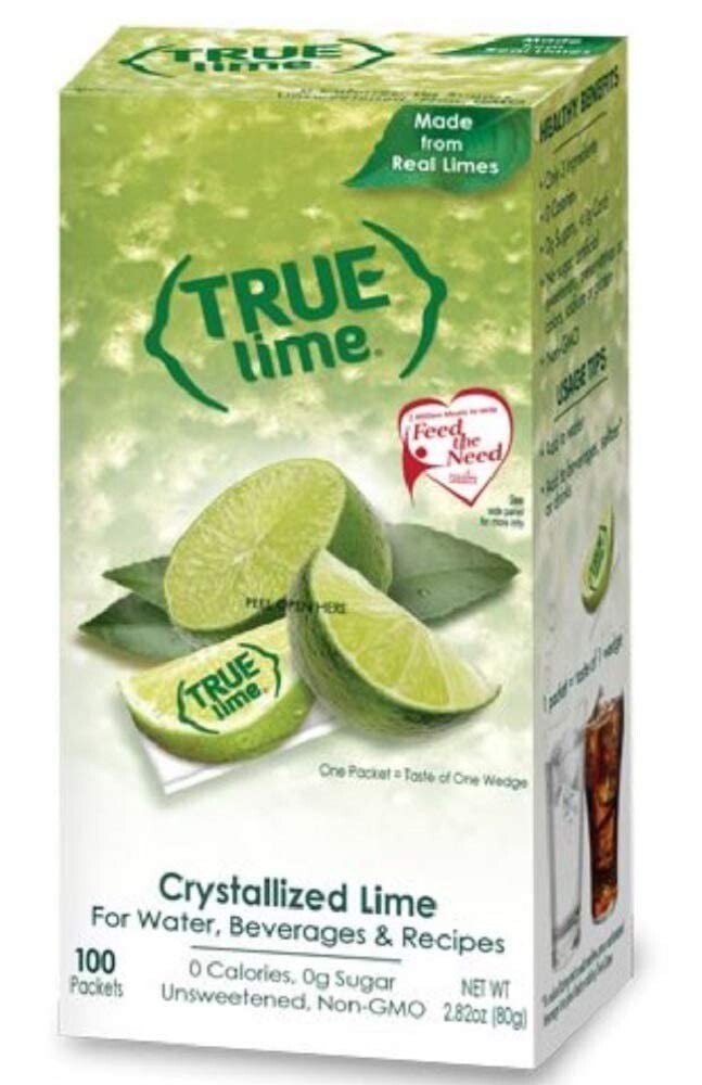 TRUE LIME Water Enhancer Bulk Dispenser Pack 100 Packets | Zero Calorie gallery