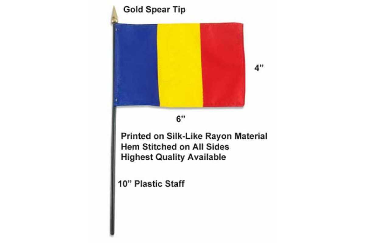 4X6" Stick Flags International World Counties Desktop Handheld You Pick NEW gallery