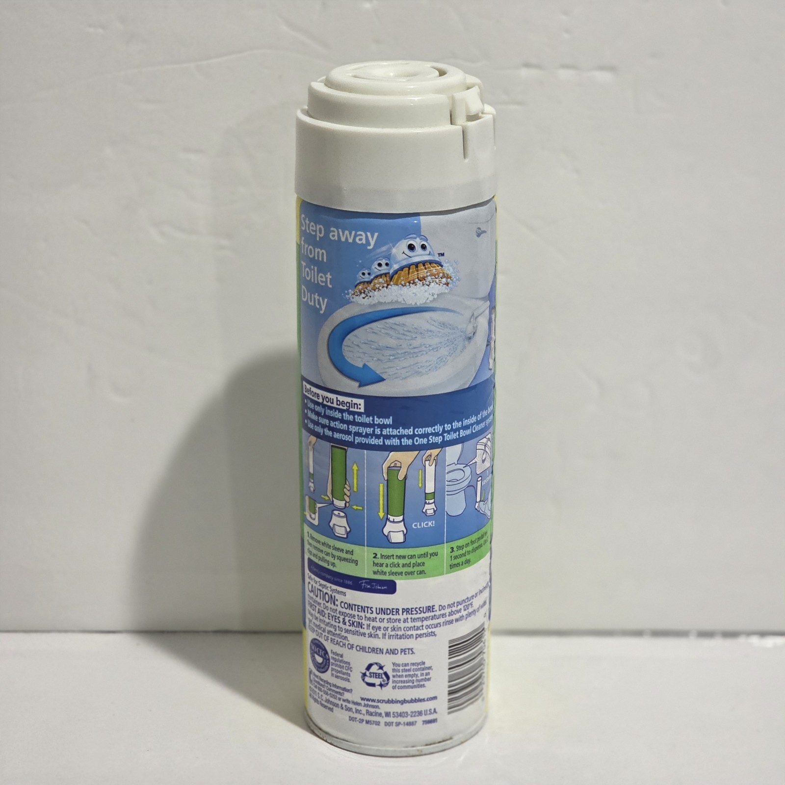 New Scrubbing Bubbles One Step Toilet Bowl Cleaner Refills Sparkling Spring gallery
