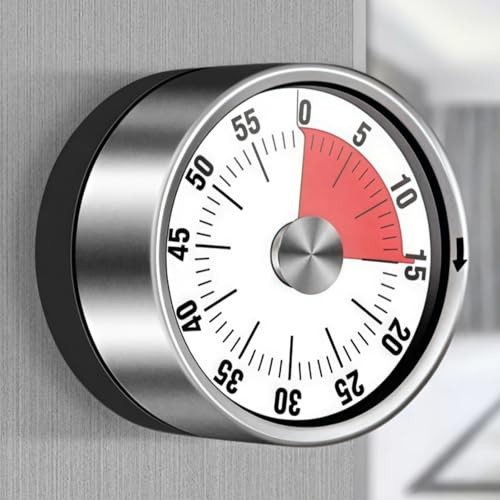 Kitchen timers for Cooking,Visual Mechanical Timer, from 0 to 60 Minutes,No gallery