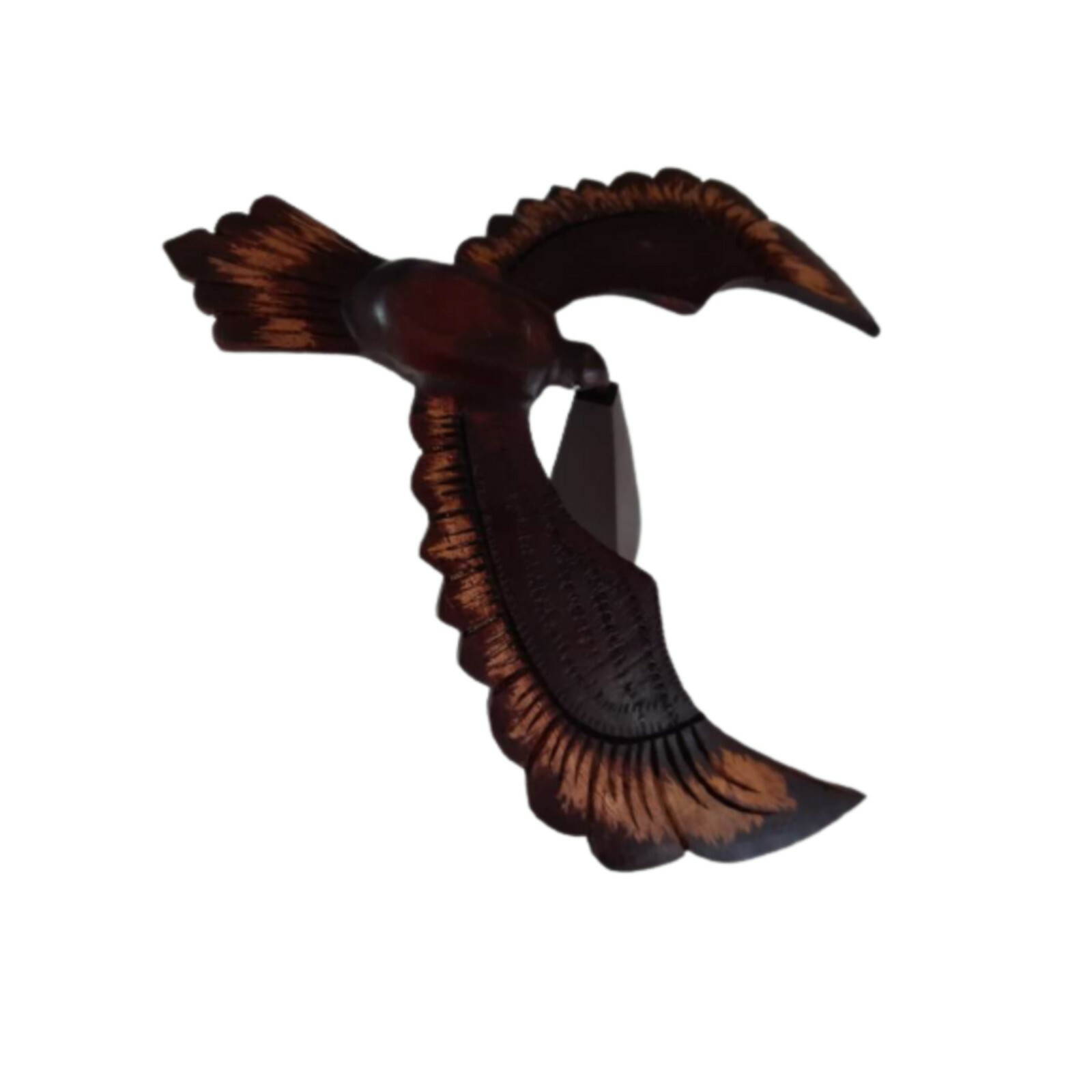 Handmade Wooden To The Point balanced Bird by Beak Natural Wood Carving Bird gallery