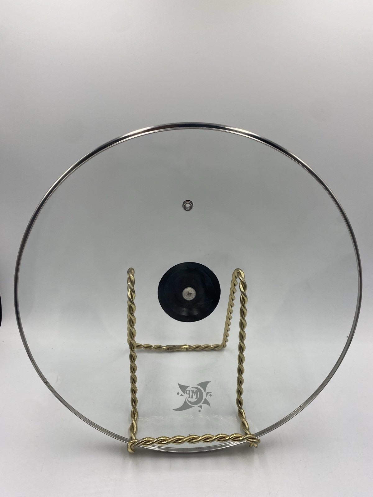 *12.5” Vented Tempered Glass Replacement Pot Lid w/Plastic Knob 11.75” Inside gallery