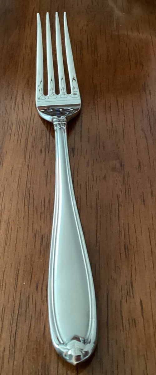 Princess House BARRINGTON Dinner Fork (s) EUC 18/10 Stainless Flatware 8 1/8" gallery