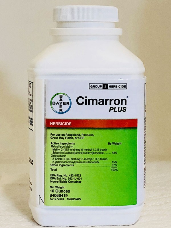Cimarron Plus Herbicide - Pasture Broadleaf killer 10 Ounces by Bayer gallery