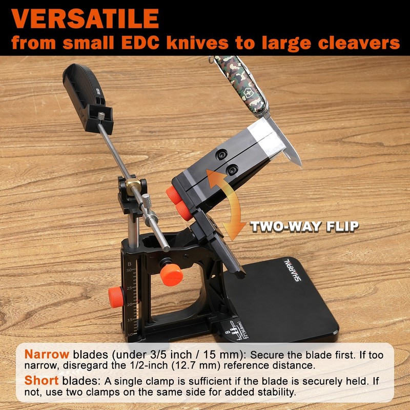 SHARPAL 202H Precision Knife Sharpening System–Adjustable Angle 10–35° gallery