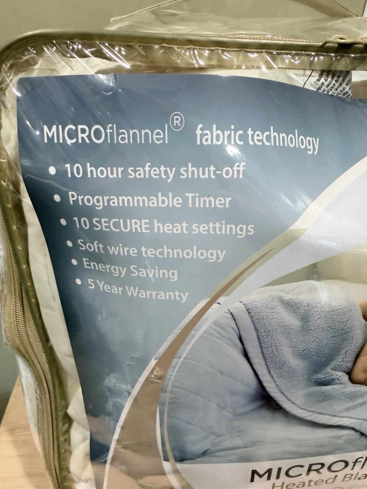 Micro Flannel Shavel Heating Technology Ultra Velvet Solid Patterned Reversible gallery