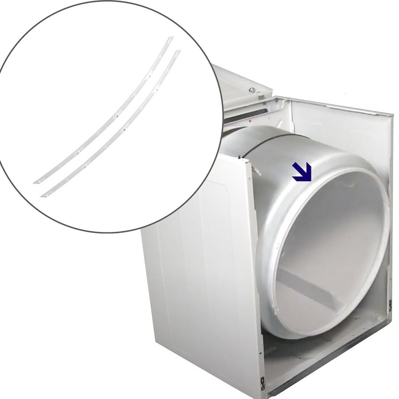 2x For Whirlpool Dryer Drum Support Bearing Kit 279441 692526 PS334199 AH334199 gallery