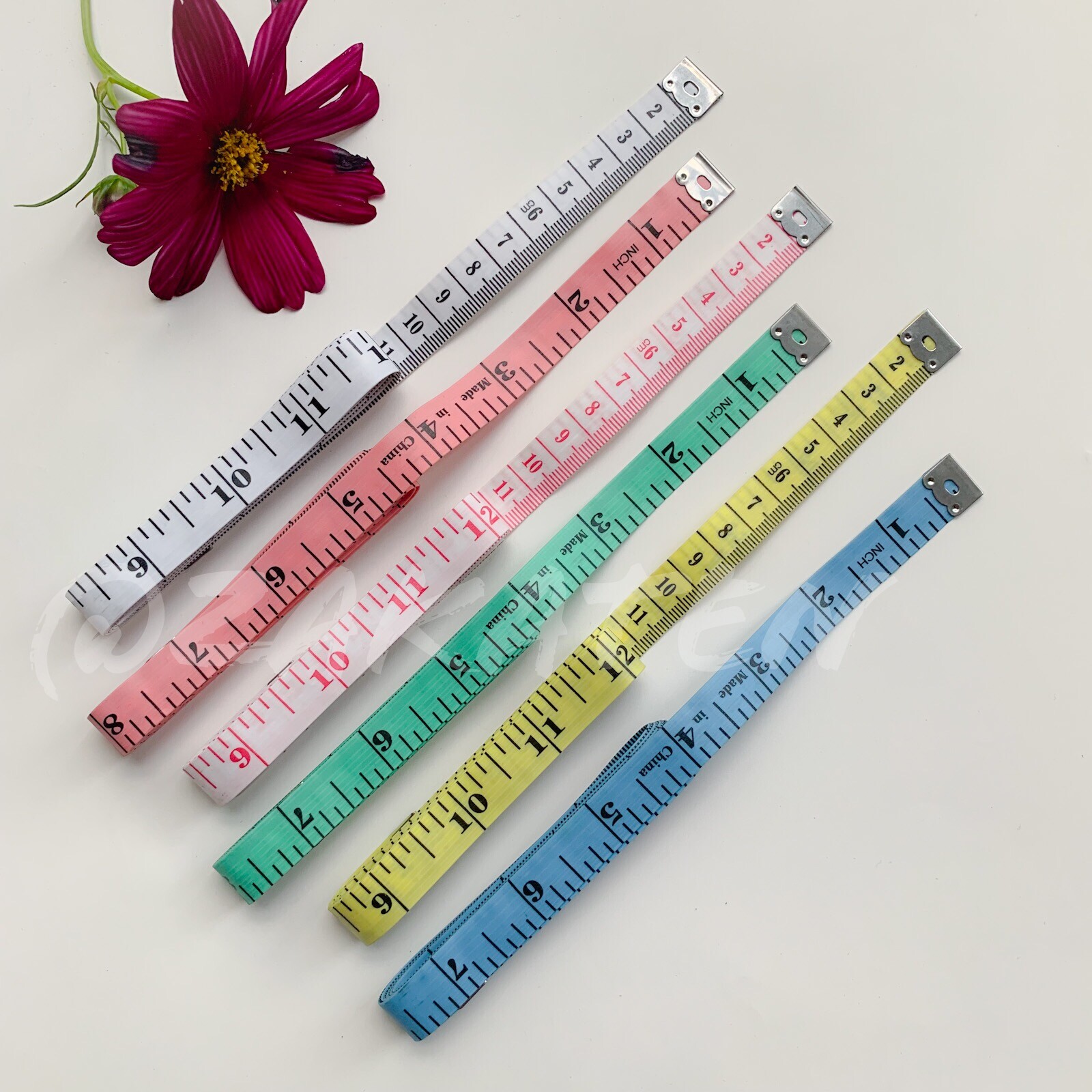 60"/150cm Soft Body Measuring Ruler Sewing Cloth Tailor Tape Measure US Seller gallery