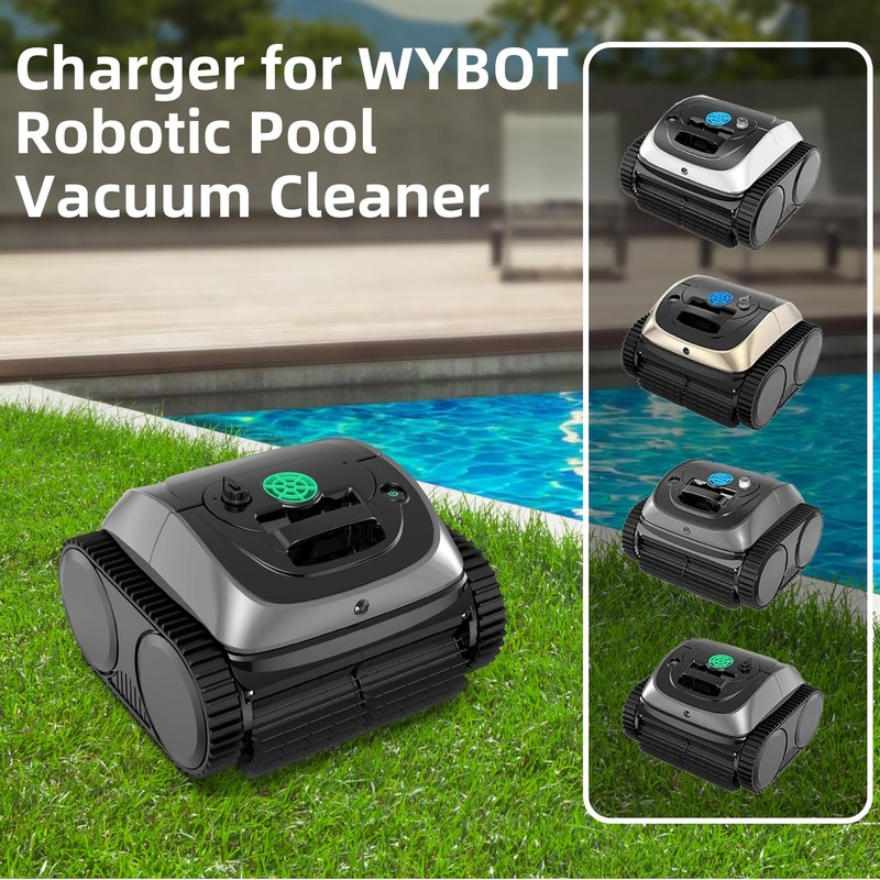 Robotic Pool Vacuum Charger, Compatible Power Cord for Cordless Cleaners gallery