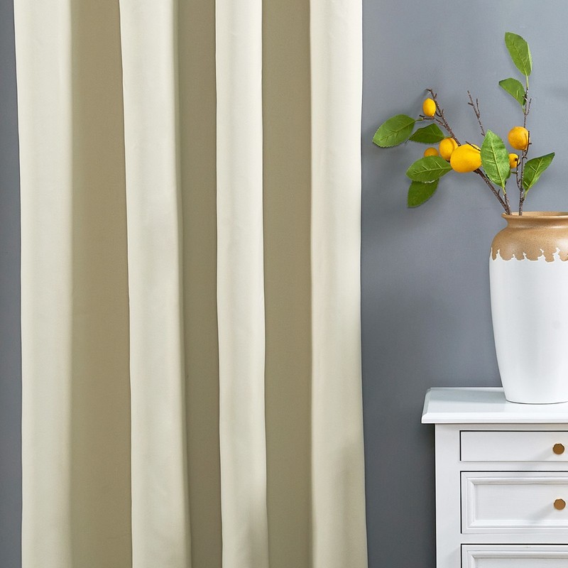 Heavy Thick Solid Grommet Panel Window Curtain Drapes Blackout 2 PC & 2 Tiebacks gallery