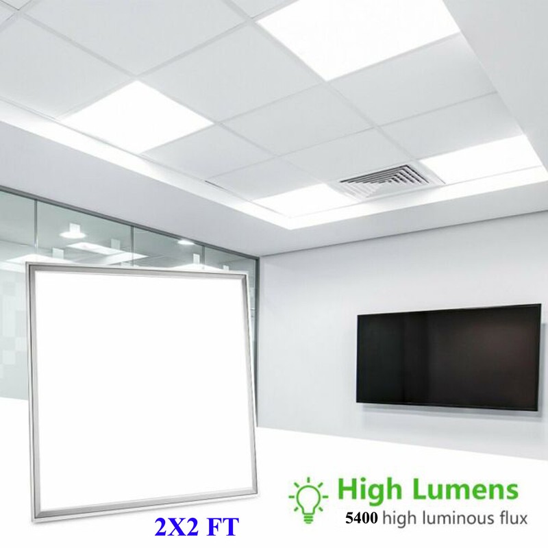 45W LED Panel Lights 2x2FT Drop Ceiling Lights,0-10V Dimmable,120-277V,5400Lumen gallery