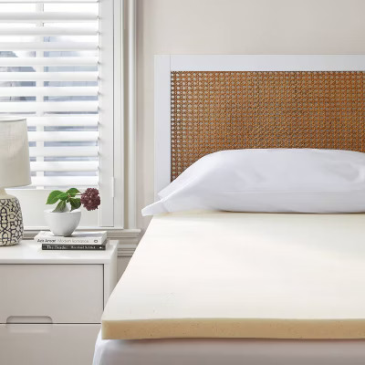 Threshold Memory Foam 1.5" Topper Cooling CertiPUR-US Certified, 12"D, Twin gallery