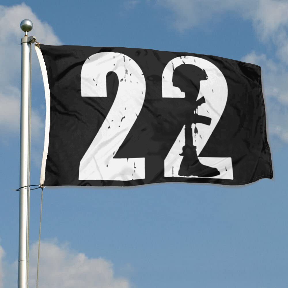 22 Too Many Ptsd Awareness Veteran Flag Banner 3x5Feet Home Garden Party Decor gallery