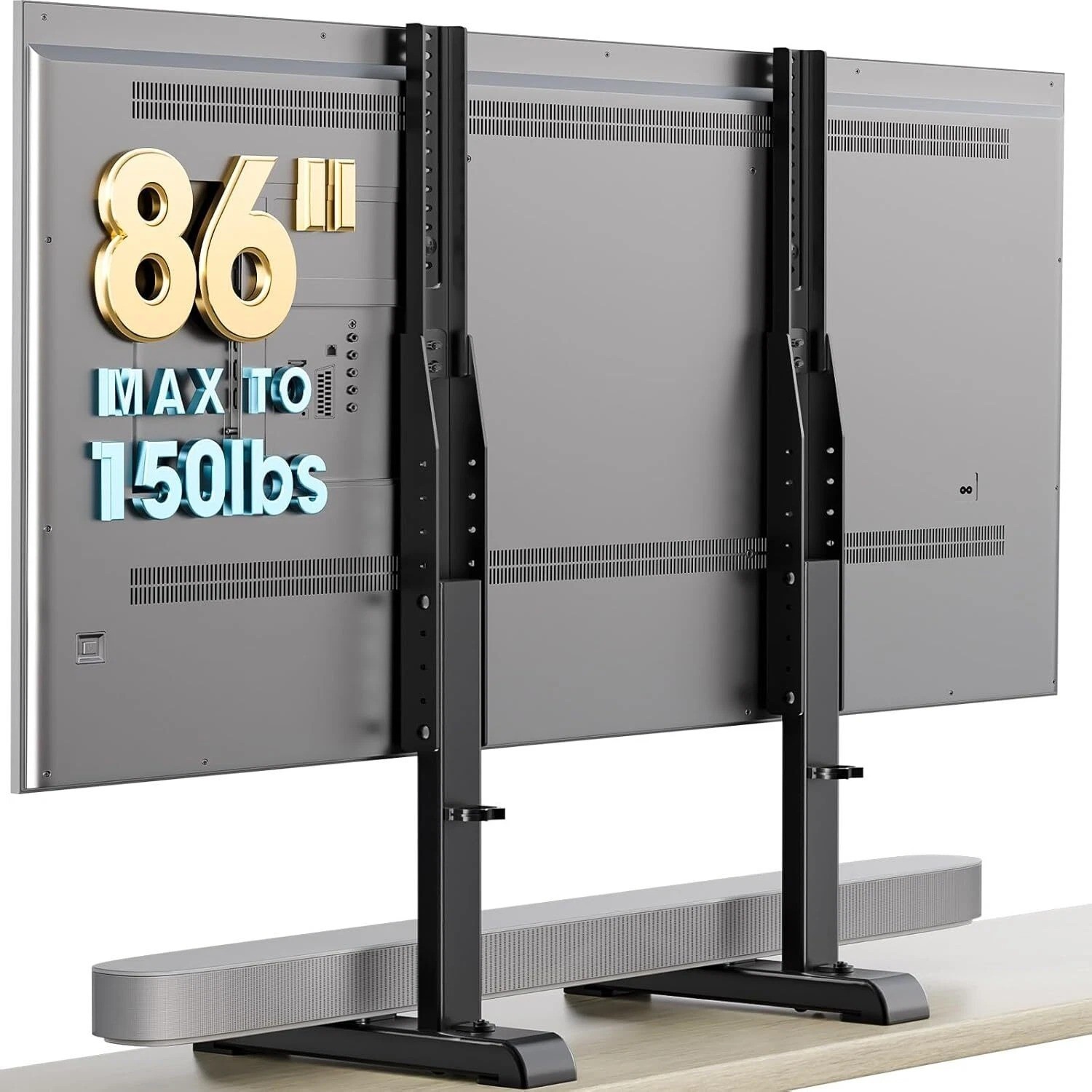 Universal TV Stand, Table Top TV Stand Base Replacement for Most 37 to 86 Inch gallery