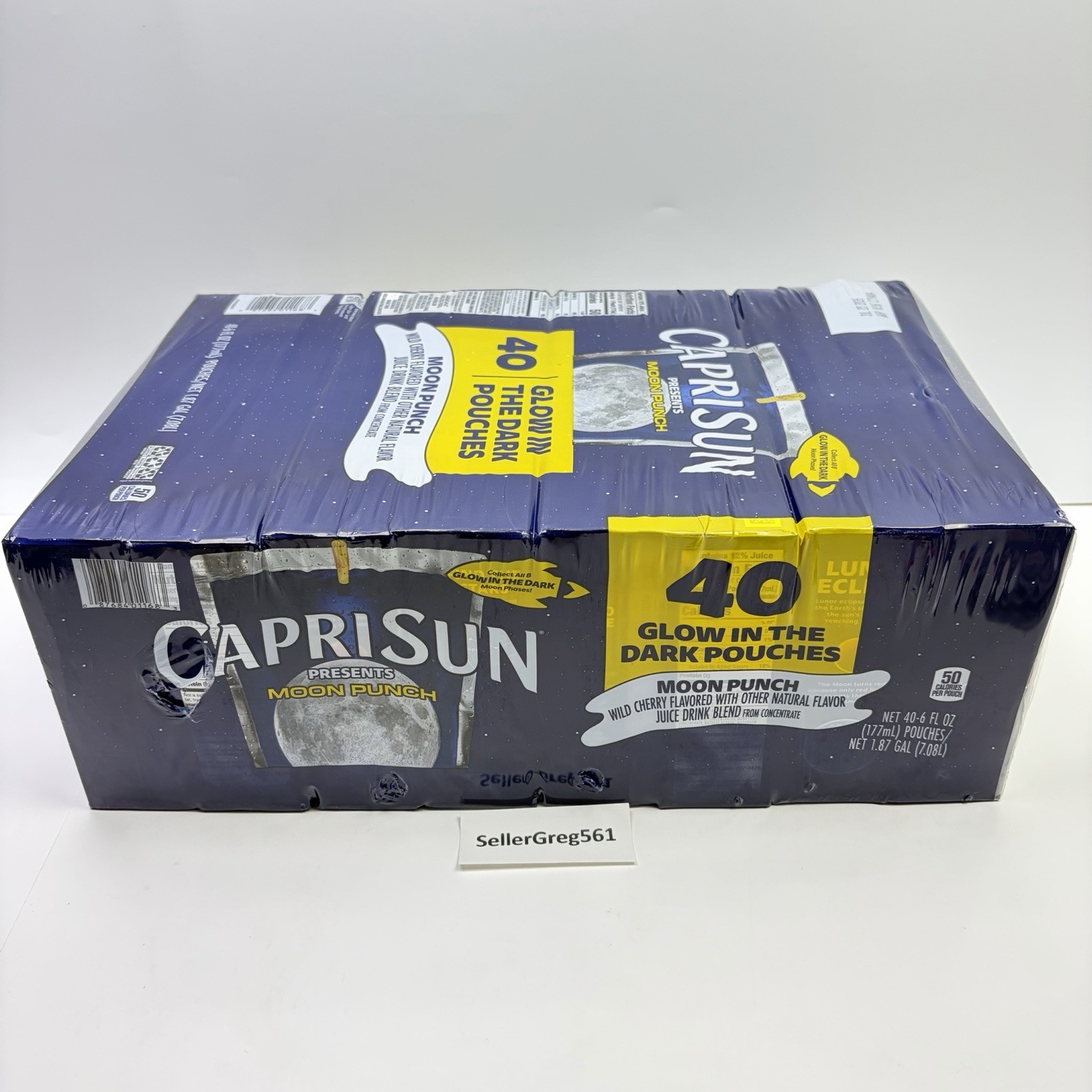 Capri Sun Limited Edition Moon Punch Glow In The Dark Wild Cherry BB 7/25/2026 gallery