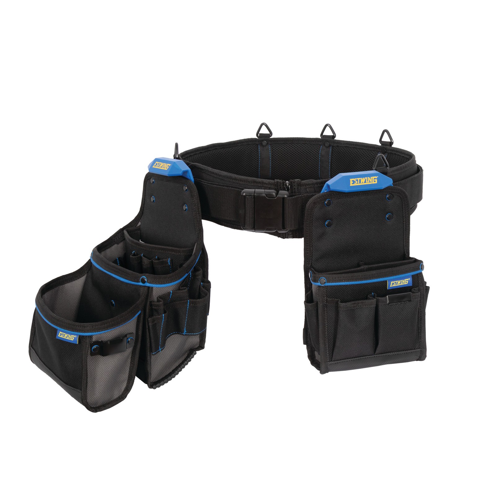 Estwing PROLOCK™ 3-Piece Tool Belt and Pouch Handyman Set 42654 gallery