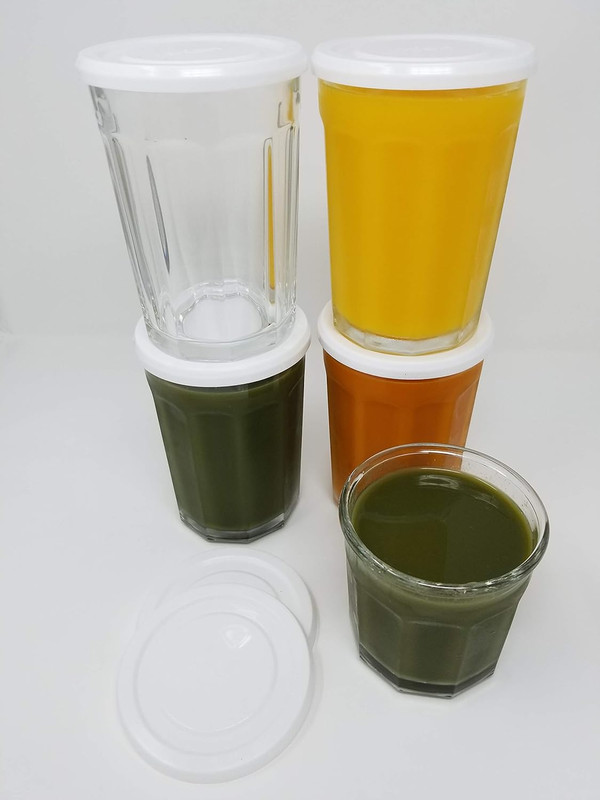 White Plastic Lids fits Luminarc Working Glass 6 Pack gallery