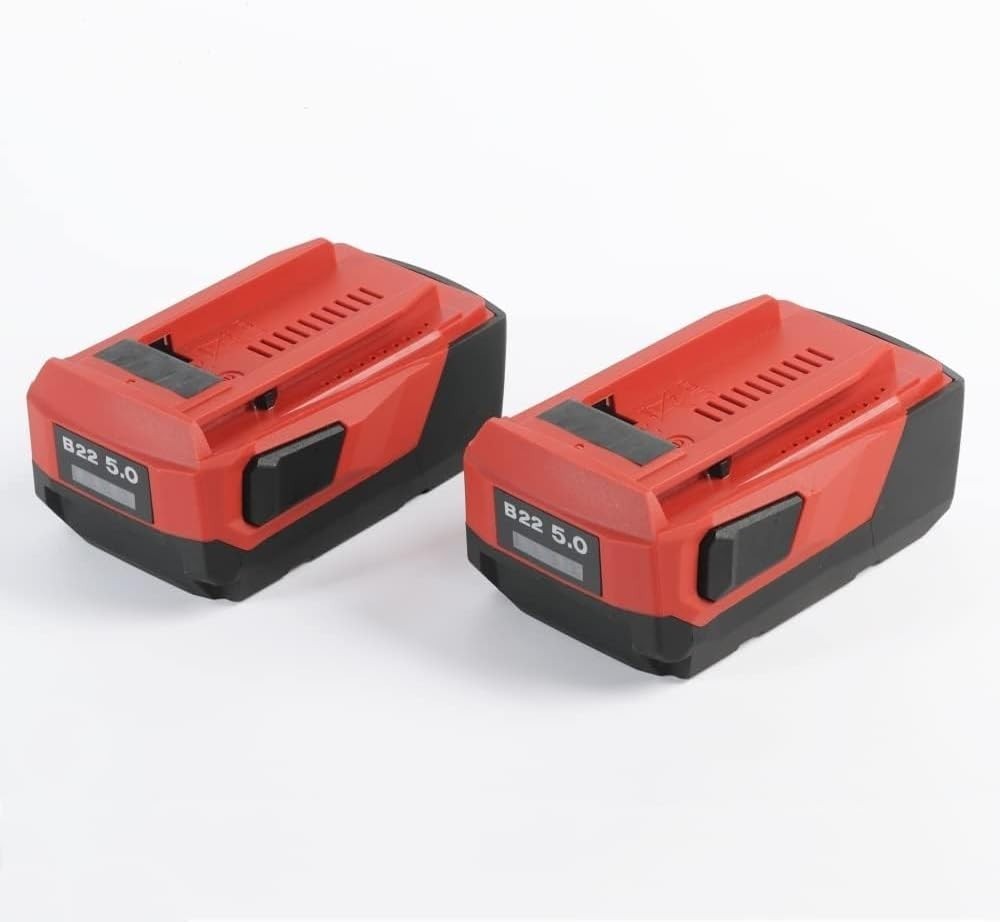 2 Pack 22V 5.0Ah Replacement Lithium-Ion Battery Compatible with Hilti B22 21... gallery
