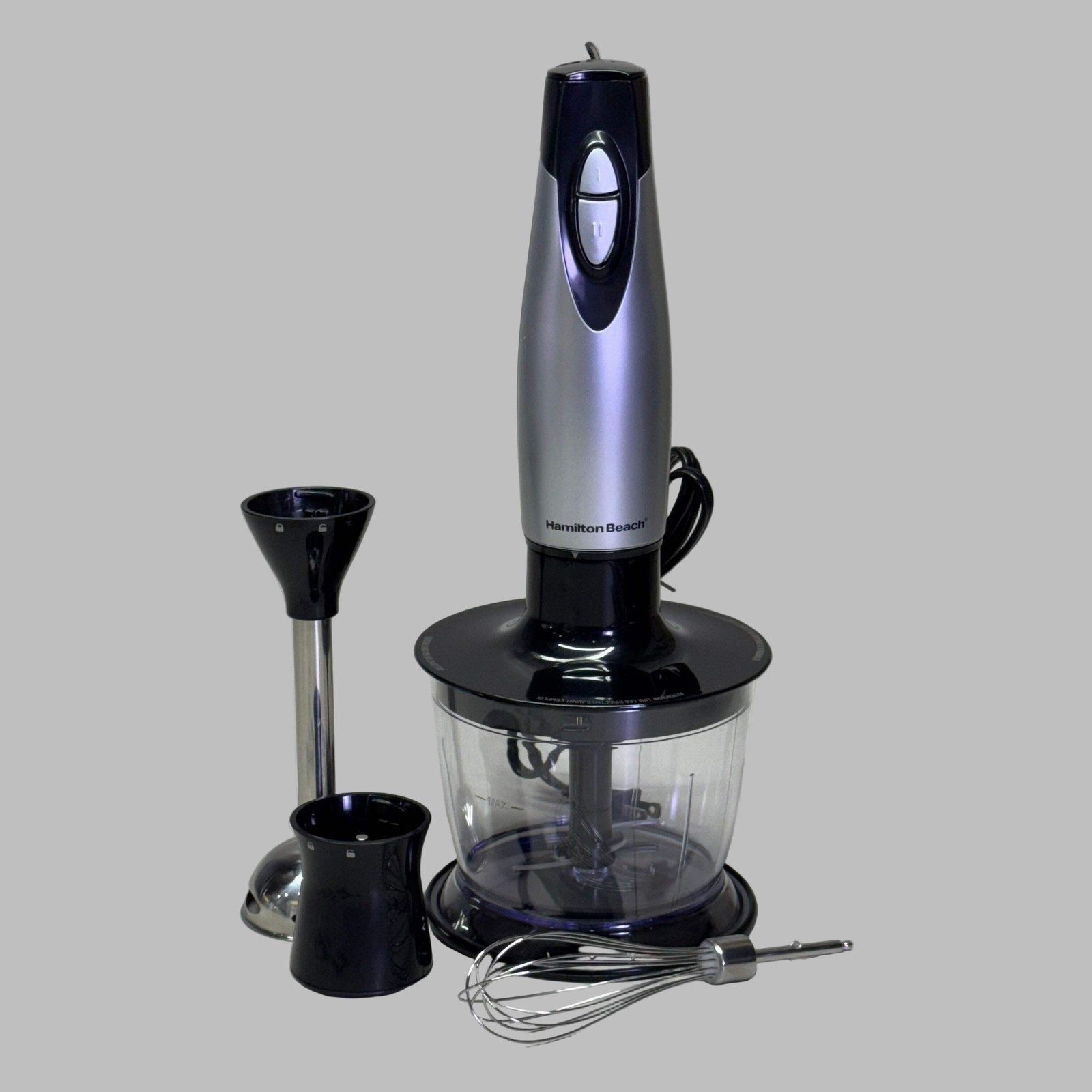 HAMILTON BEACH Electric Immersion Hand Blender With Handheld Blending Stick 2 Sp gallery