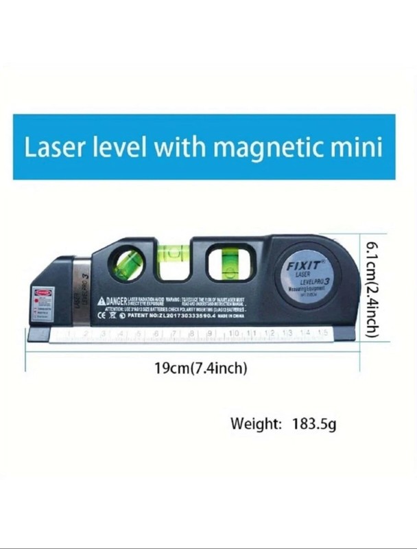 1pc Precision Multi-Purpose Laser Level Horizontal Vertical Laser Beam gallery
