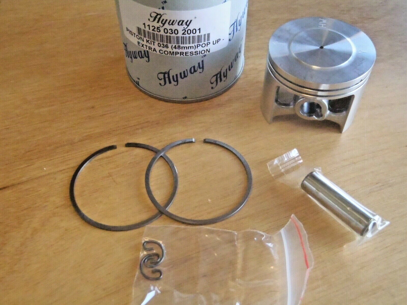 Hyway POP UP piston kit for Stihl MS360 036 48mm + Caber rings extra compression gallery