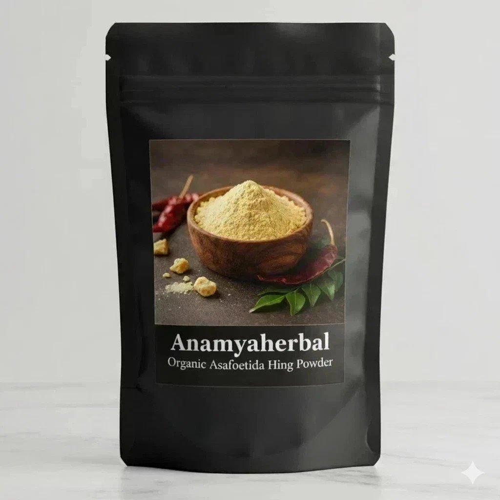 Organic Asafoetida Hing Heeng Powder Spice Pure A + Quality Free Shipping gallery