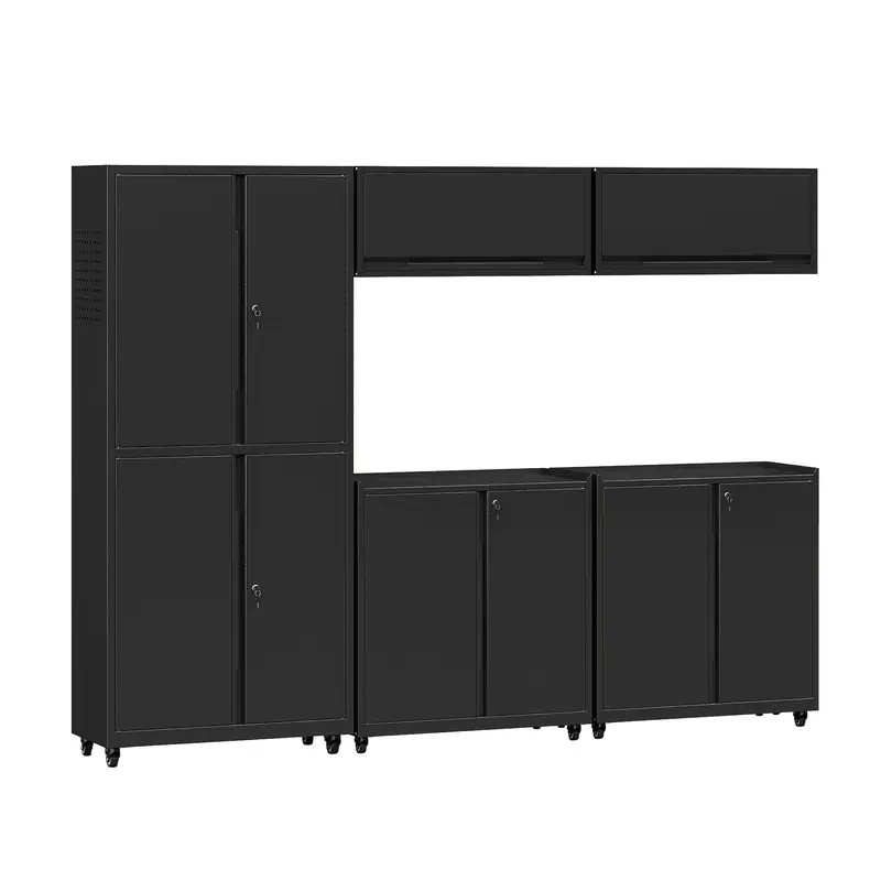 Garage Rolling Storage Cabinet System Workshop Set Kitchen Cabinet Tool Cabinet gallery