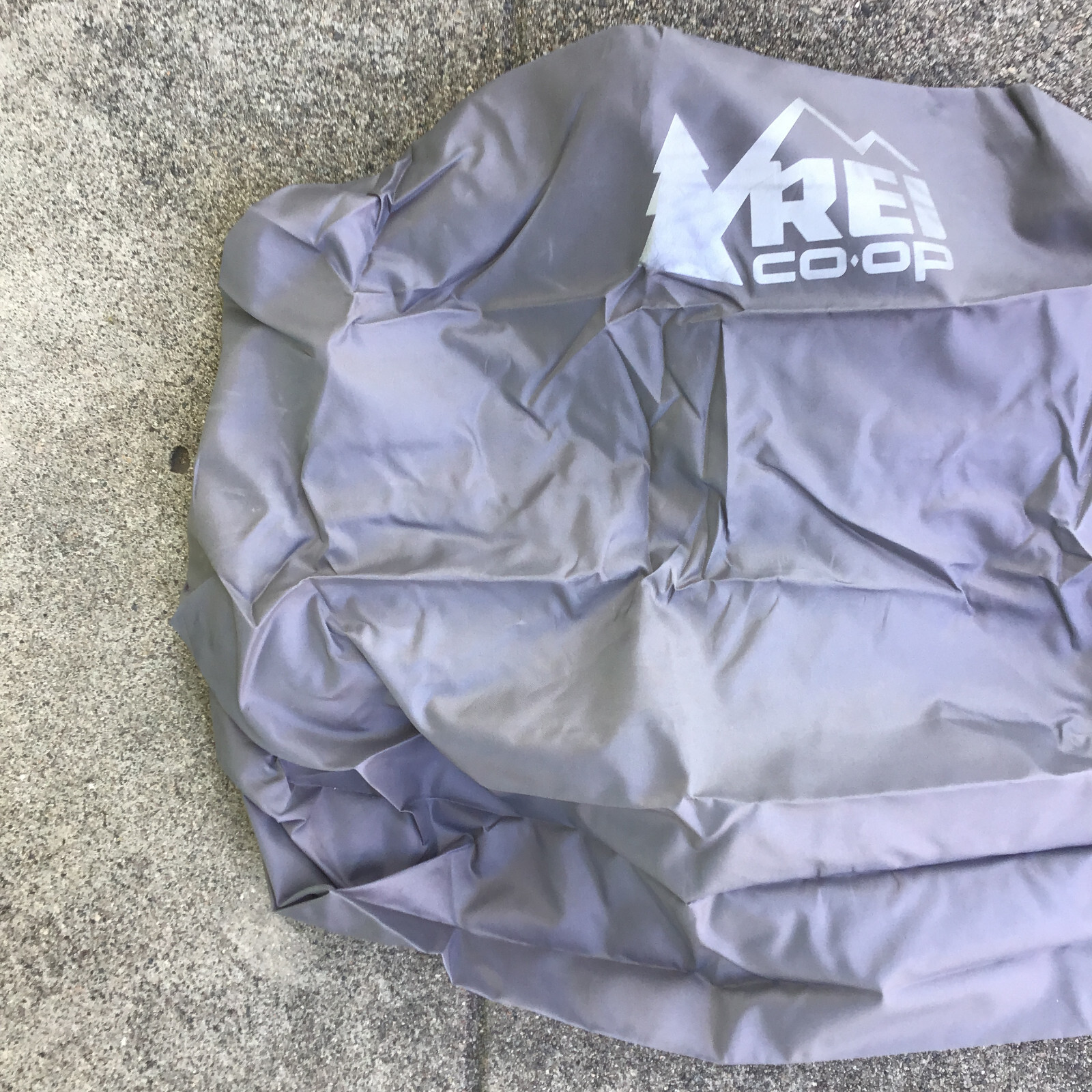 REI Co-op Back Pack Rain Cover Gray 3